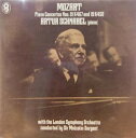【中古】英LP Artur Schnabel, London Symphon Piano Concertos Nos. 21 K467 And 19 K459 ...
