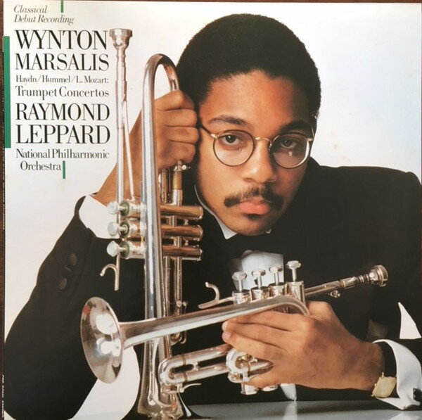 【中古】LP Wynton Marsalis Haydn L. Mozart Hummel 28AC1679 CBS SONY Japan Vinyl /00260