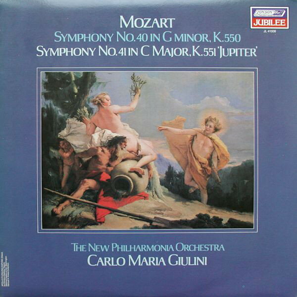 【中古】加LP Wolfgang Amadeus Mozart, Carlo Symphony No. 40 In G Minor, K. 550 / Symphony No. 4 JL41008 London Records /00260