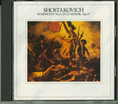 ����š�CD Leonard Bernstein, New York Ph Shostakovich : Symphony No.5 FDCA542 CBS S...
