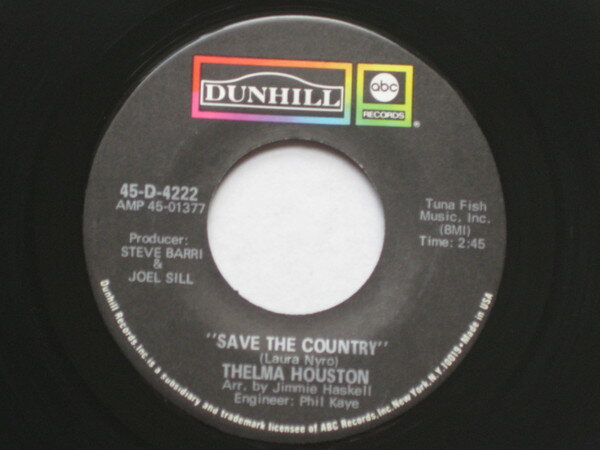【中古】米7” Thelma Houston Save The Coun