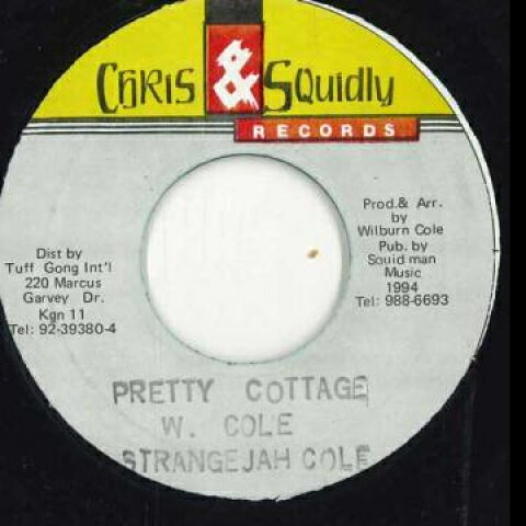 【新品】7” Stranger Cole Pretty Cottage / Version Chris &amp; Squidly /00048
