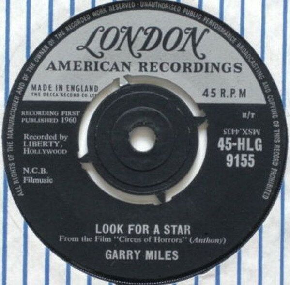 【中古】英7” Garry Miles Look For A Star 45HLG9155 London Records, Lond /00080