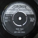 【中古】英7” Jan & Dean Baby Talk / Jeanette, Get Your Hair Done 45HL8936 London Reco...