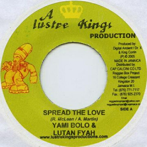 ・アーティスト Yami Bolo, Lutan Fyah ・タイトル Spread The Love ・レーベル・型番 Lustre Kings none ・フォーマット 7" ・コンディション(盤) 新品 (M) ・コンディション(ジャケット) ・コンディション(帯) オビなし ・特記事項 サンプル画像です。実際の商品の画像ではありません 商品写真はバーコード/カタログ番号に対応したサンプル画像ですので、お送りする商品の画像ではありません。帯やライナーなどの付属品は、特記事項に記載されている場合のみ含まれます。プロモやカラーレコードなどの仕様についても、該当する場合のみ特記事項に記載しています。 【ご購入前に必ずご確認ください】 ・本店サイト(www.recordcity.jp)とは価格、送料が違います ・本店サイト、その他支店のオーダーとは同梱発送できません ・注文確定後に別の注文を頂いた場合、注文同士の同梱は致しかねます。 ・別倉庫から発送しているため、店頭受け渡しは対応しておりません ・一部商品は他の通販サイトでも販売しているため、ご注文のタイミングによっては商品のご用意ができない場合がございます。 ・土日祝日はお休みです 金曜・祝前日9時以降のご連絡またはご入金は、返答または発送が週明け・祝日明けに順次対応となります。 ・ご購入後のキャンセル不可 ご購入後のキャンセルはいかなる理由においてもお受けできません。ご了承の上、ご購入くださいませ。 ・日本郵便(ゆうパック/ゆうメール)によるお届けになります。 ・中古品であることをご理解ください 当ストアでは中古商品を主に販売しております。中古品であることをご理解の上ご購入ください。また、一部商品はRecordCityオンラインストアで試聴可能です。 ・返品について お客様のご都合による返品は一切承っておりません。 表記の内容と実際の商品に相違がある場合、また針飛び等で返品・返金をご希望される場合は、商品の到着後1週間以内にご連絡ください。商品の返送をこちらで確認後、キャンセル・返金を行います。 コンディションVG以下の商品は返品できません。プレイに影響のない表面のこすれ傷、プレス起因のノイズ盤は返品の対象外です。 【コンディション表記】 ・ほぼ新品(M-)(Like New) 完全な新品。未使用。当店ではほぼ使用しません ・非常に良い(EX)(Excellent) 中古盤として美品な状態。わずかな経年を感じるものの傷みを感じさせない、当店基準で最高の状態 ・良い(VG+)(Very Good Plus) 丁寧に扱われた中古品で、軽い使用感がみられる。 ・可(VG)(Acceptable) 使い込まれた中古品で、「良い」よりもさらに使用感がみられる。 ・悪い(VG-)(Bad) 状態が悪いアイテム。使用の保障はなく、再生不可、針飛び、目立つノイズがあるかもしれない。状態によるクレーム不可。返品不可。 ・非常に悪い(G)(Very Bad) 「悪い」よりさらに状態が悪いアイテム。使用の保障はなく、再生不可、針飛び、目立つノイズがあるかもしれない。状態によるクレーム不可。返品不可。 ・ジャンク(Fair)(Junk/Fair) 割れている、反っている、水ダメージがある、カビ、ジャケットが分離している、ひどい書き込み、ひどい擦れなど最低の状態。使用の保障はなく、再生不可、針飛び、目立つノイズがあるかもしれない。状態によるクレーム不可。返品不可。 ・ジャンク(Poor)(Junk/Poor) 割れている、反っている、水ダメージがある、カビ、ジャケットが分離している、ひどい書き込み、ひどい擦れなど最低の状態。使用の保障はなく、再生不可、針飛び、目立つノイズがあるかもしれない。状態によるクレーム不可。返品不可。