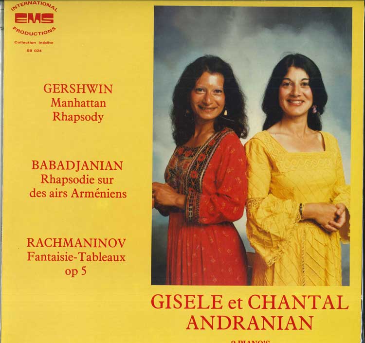 š͢LP Chantal Andranian, Gisele Andr Gisele Et Chantal Andranian 2 ...