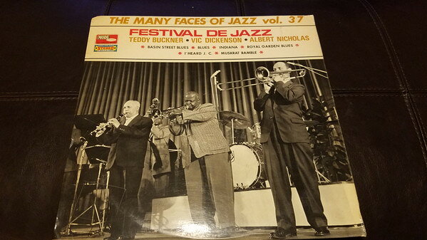 其它 - 【中古】LP Teddy Buckner The Many Faces of Jazz vol. 37 Festival De Jazz CMDINT9836 Mode Serie /00260