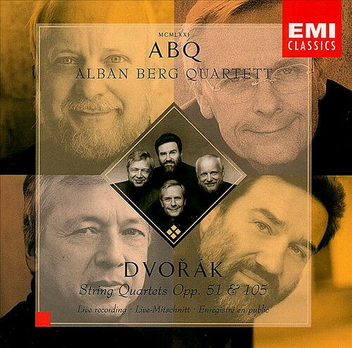 【中古】欧CD Antonin Dvo?ak, Alban Berg Qua String Quartets Op. 51 & 105 724355701329 EMI Classics /00110