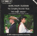 【中古】スウェーデンCD Georg Philipp Telemann - Clas The Complete Recorder Duets, Volume I...