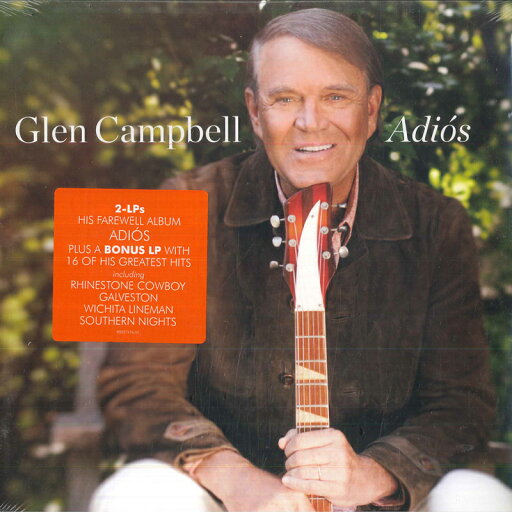 【新品】米2LP Glen Campbell Adios B002747601 UMe, Capitol Records /00520 【新品】米2LP Glen Campbell Adios B002747601 UMe, Capitol Records /00520