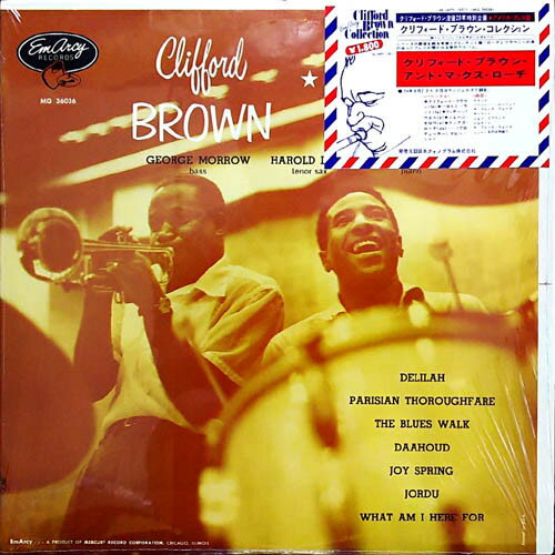 【中古】LP Clifford Brown & Max Roach Clifford Brown MG36036 EMARCY Japan Vinyl /00260 【中古】LP Clifford Brown & Max Roach Clifford Brown MG36036 EMARCY Japan Vinyl /00260