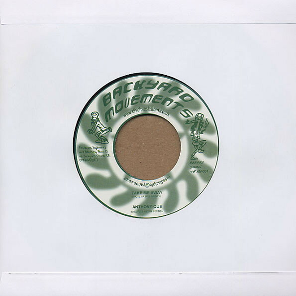 7” Anthony Que Take Me Away BM019 Backyard Movements /00080