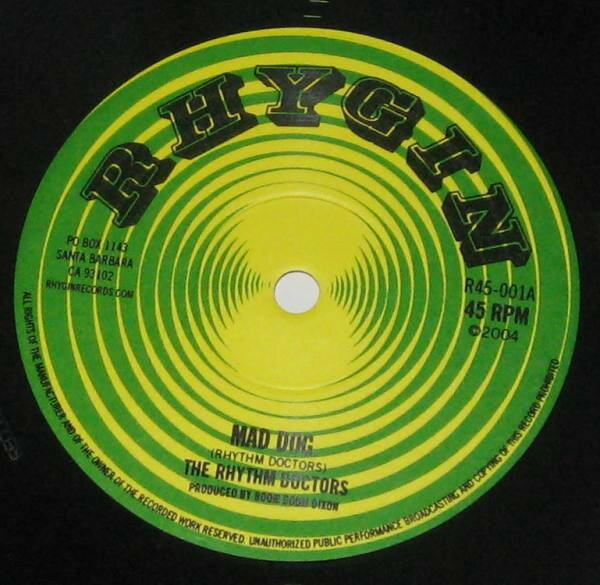 【中古】7” Rhythm Doctors, Cedric ”Im” Br Mad Dog / (Theme From) Wild Bro R45001 Rhygin Records /00080
