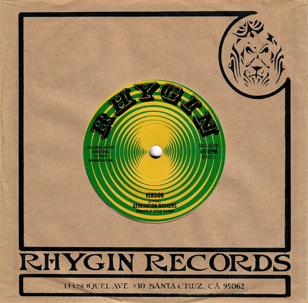 【中古】7” Roots Daughtah / Generation Ro This Could Be The Love R45004 Rhygin Records /00080