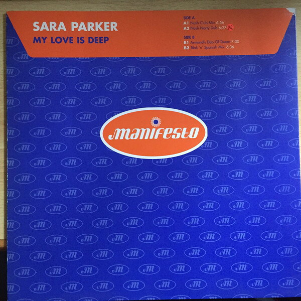 【中古】12” Sara Parker My Love Is Deep FESX22 Manifesto /00250