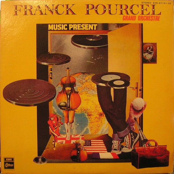 【中古】2discs LP Franck Pourcel Et Son Grand Or Music Present EOS67121 Odeon /00660