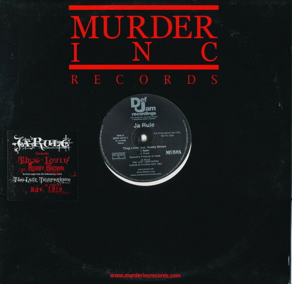 ・アーティスト Ja Rule ・タイトル Thug Lovin' ・レーベル・型番 Def Jam Recordings, Murder Inc Records DEFR157171PROMO ・フォーマット 12" ・コンディション(盤) 良い (VG+) ・コンディション(ジャケット) 良い (VG+) ・コンディション(帯) オビなし ・特記事項 【盤に薄い跡】【プロモ印刷レーベル】 サンプル画像です。実際の商品の画像ではありません 商品写真はバーコード/カタログ番号に対応したサンプル画像ですので、お送りする商品の画像ではありません。帯やライナーなどの付属品は、特記事項に記載されている場合のみ含まれます。プロモやカラーレコードなどの仕様についても、該当する場合のみ特記事項に記載しています。 【ご購入前に必ずご確認ください】 ・本店サイト(www.recordcity.jp)とは価格、送料が違います ・本店サイト、その他支店のオーダーとは同梱発送できません ・注文確定後に別の注文を頂いた場合、注文同士の同梱は致しかねます。 ・別倉庫から発送しているため、店頭受け渡しは対応しておりません ・一部商品は他の通販サイトでも販売しているため、ご注文のタイミングによっては商品のご用意ができない場合がございます。 ・土日祝日はお休みです 金曜・祝前日9時以降のご連絡またはご入金は、返答または発送が週明け・祝日明けに順次対応となります。 ・ご購入後のキャンセル不可 ご購入後のキャンセルはいかなる理由においてもお受けできません。ご了承の上、ご購入くださいませ。 ・日本郵便(ゆうパック/ゆうメール)によるお届けになります。 ・中古品であることをご理解ください 当ストアでは中古商品を主に販売しております。中古品であることをご理解の上ご購入ください。また、一部商品はRecordCityオンラインストアで試聴可能です。 ・返品について お客様のご都合による返品は一切承っておりません。 表記の内容と実際の商品に相違がある場合、また針飛び等で返品・返金をご希望される場合は、商品の到着後1週間以内にご連絡ください。商品の返送をこちらで確認後、キャンセル・返金を行います。 コンディションVG以下の商品は返品できません。プレイに影響のない表面のこすれ傷、プレス起因のノイズ盤は返品の対象外です。 【コンディション表記】 ・ほぼ新品(M-)(Like New) 完全な新品。未使用。当店ではほぼ使用しません ・非常に良い(EX)(Excellent) 中古盤として美品な状態。わずかな経年を感じるものの傷みを感じさせない、当店基準で最高の状態 ・良い(VG+)(Very Good Plus) 丁寧に扱われた中古品で、軽い使用感がみられる。 ・可(VG)(Acceptable) 使い込まれた中古品で、「良い」よりもさらに使用感がみられる。 ・悪い(VG-)(Bad) 状態が悪いアイテム。使用の保障はなく、再生不可、針飛び、目立つノイズがあるかもしれない。状態によるクレーム不可。返品不可。 ・非常に悪い(G)(Very Bad) 「悪い」よりさらに状態が悪いアイテム。使用の保障はなく、再生不可、針飛び、目立つノイズがあるかもしれない。状態によるクレーム不可。返品不可。 ・ジャンク(Fair)(Junk/Fair) 割れている、反っている、水ダメージがある、カビ、ジャケットが分離している、ひどい書き込み、ひどい擦れなど最低の状態。使用の保障はなく、再生不可、針飛び、目立つノイズがあるかもしれない。状態によるクレーム不可。返品不可。 ・ジャンク(Poor)(Junk/Poor) 割れている、反っている、水ダメージがある、カビ、ジャケットが分離している、ひどい書き込み、ひどい擦れなど最低の状態。使用の保障はなく、再生不可、針飛び、目立つノイズがあるかもしれない。状態によるクレーム不可。返品不可。