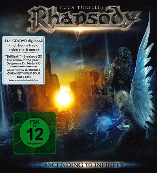 【中古】欧CD Luca Turillis Rhapsody Ascending To Infinity 2736128570 Nuclear Blast, Nuclear Blast /00110