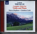 【中古】伊CD Thuille, L. Complete Music for Violin 8572870 Naxos /00110