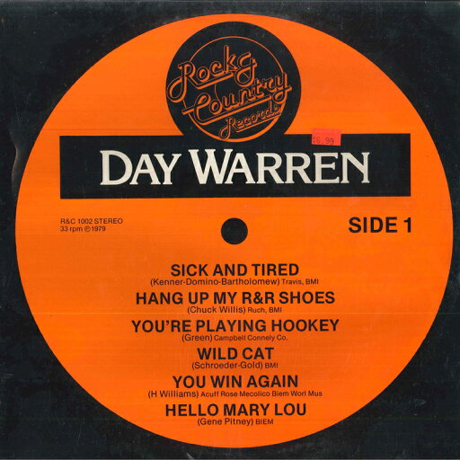 【新品】米LP Day Warren Day Warren 28971256 Rock & Country Records /00260 【新品】米LP Day Warren Day Warren 28971256 Rock & Country Records /00260