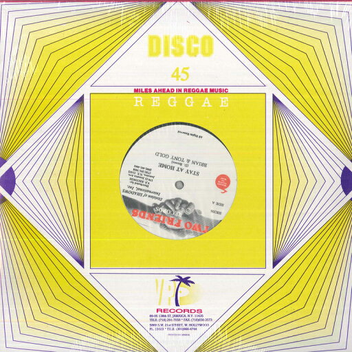 【新品】米12” Brian & Tony Gold Stay At Home SIR206 Two Friends Records /00250 【新品】米12” Brian & Tony Gold Stay At Home SIR206 Two Friends Records /00250