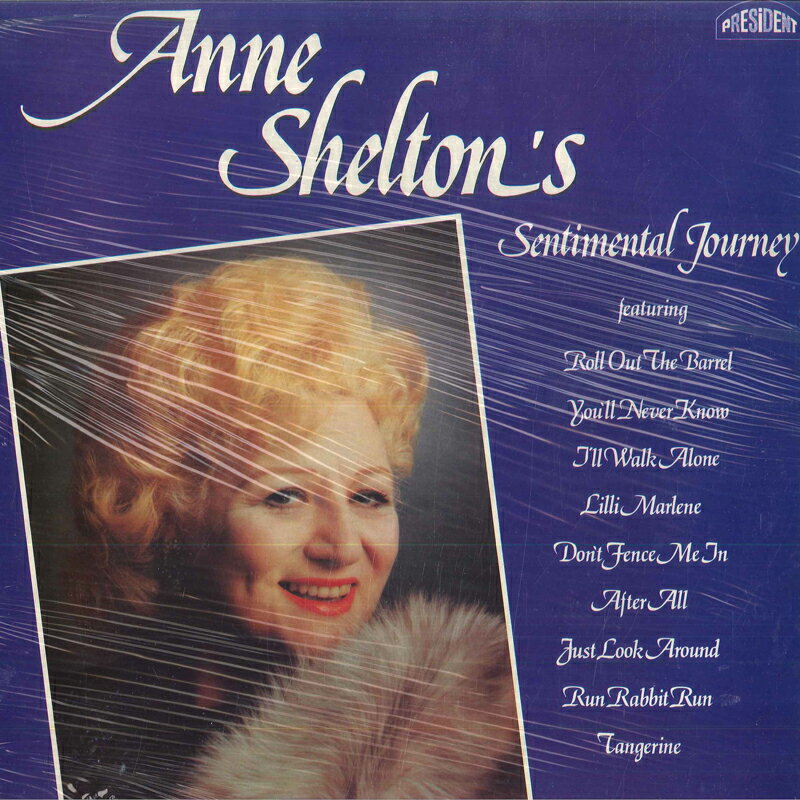 【新品】英LP Anne Shelton Anne Sheltons Sentimental Journey PRX21 President Records /00260