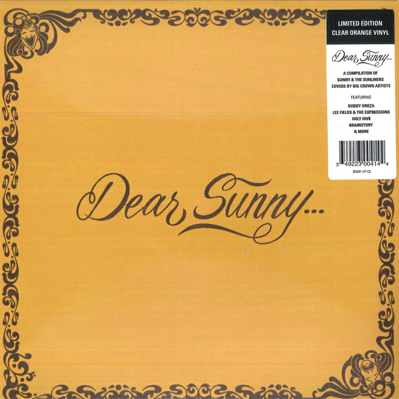 【新品】米LP Various Dear Sunny... BCR041LPC2 Big Crown Records /00260