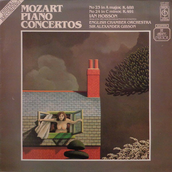 LP Wolfgang Amadeus Mozart , Ian Piano Concertos CFP4404 Classics For Pleasur /00260