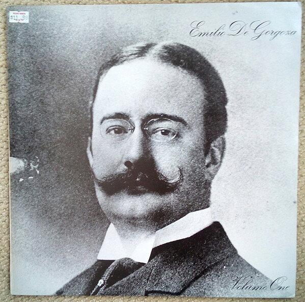 LP Emilio De Gogorza Emilio De Gogorza Volume One GV560 Rubini Records /00260