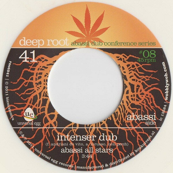 【中古】7” Abassi All Stars / Insintesi Intenser Dub / The Big Wheel ROOT041 Deep Root /00080