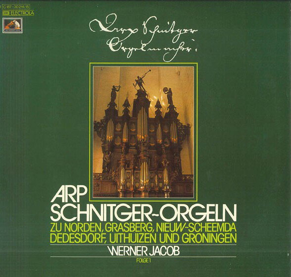 【中古】2discs LP ウェルナー・ヤコブ アルプ・シュニットガーのオルガン 1C1873021415 DIE STIMME SEINES HE /00660