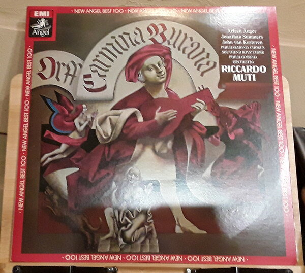 【中古】LP リッカルド・ムーティ, フィルハ オルフ 世俗カンタータ カルミナ・ブラーナ EAC81059 ANGEL RECORDS /00260