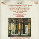 【中古】独CD Csr Symphony Orchestra, Ondrej Lenard Verdi Overtures Preludes Ballet Mu...