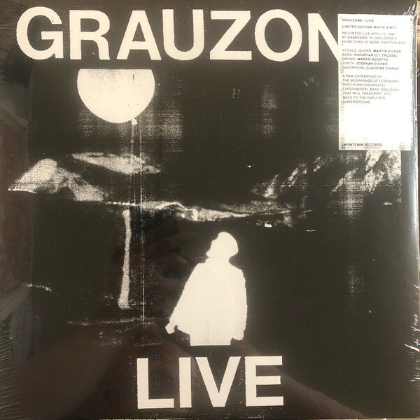 LP Grauzone Live (Limited Edition) (White Vinyl) WRWTFWW052 WE RELEASE WHATEVER 未開封 /00260