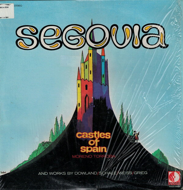 【中古】LP Andres Segovia Castles Of Spain MCA2534 MCA Records /00260