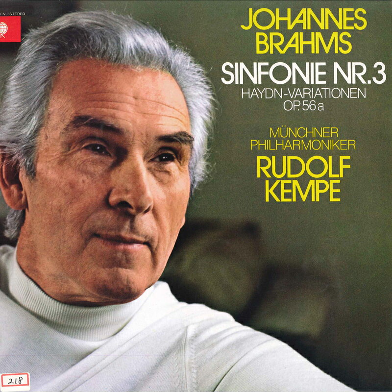 šLP Munich Philharmonic, Rudolf KEMPE Johannes Brahms: Symphony No....