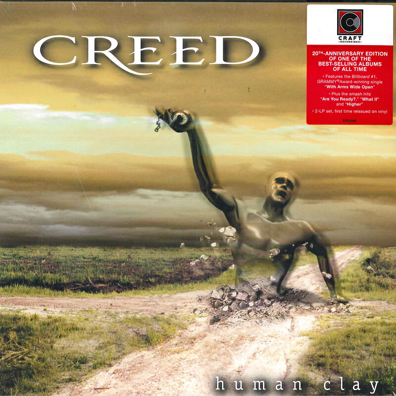 【新品】米2LP Creed Human Clay CR00260 Craft Recordings /00660