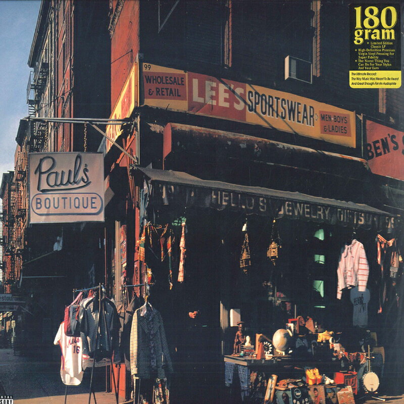 【新品】欧2LP Beastie Boys Pauls Boutique B003036101 Capitol Records /00520