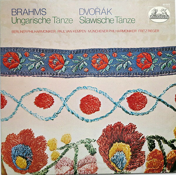 【中古】LP Johannes Brahms , Antonin Dvo Ungarische Tanze / Slawische Tanze 89565 Heliodor /00260