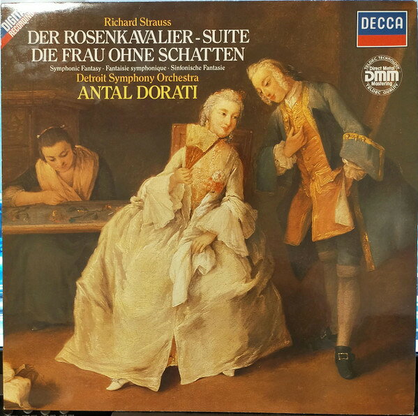 【中古】LP Richard Strauss - Antal Dorati Der Rosenkavalier - Suite, Die Frau Ohne Schatten 643215 Decca /00400