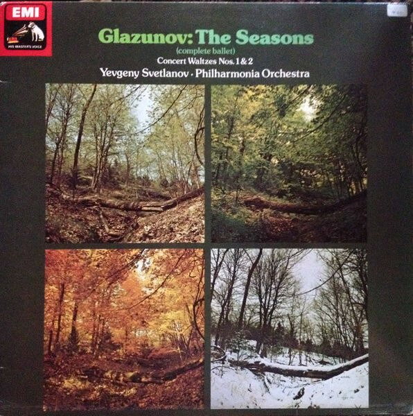 【中古】LP Alexander Glazunov , Evgeni Sv The Seasons (Complete Ballet) 1C06303268Q His Masters Voice /00260