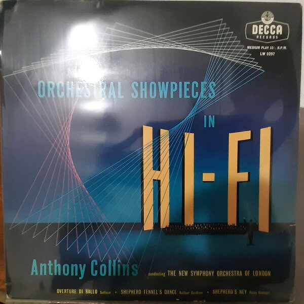 10” Anthony Collins Conducting The Orchestral Showpieces In Hi-Fi LW5297 Decca /00200