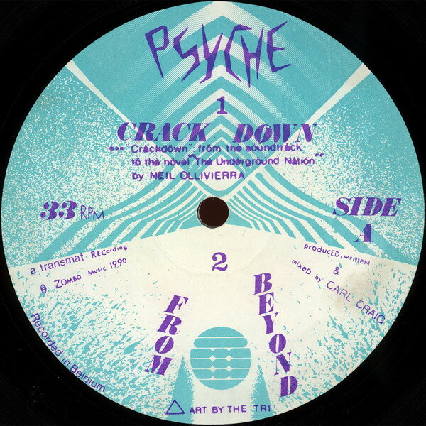 Artist Name: G - 【中古】12” Psyche Crack Down MS12 Transmat /00250