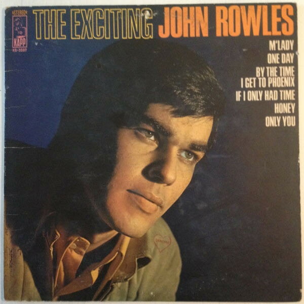 LP John Rowles The Exciting John Rowles KS3597 Kapp Records /00260