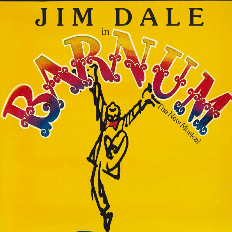 šLP Jim Dale Barnum The New Musical JS36576 CBS Masterworks /00400