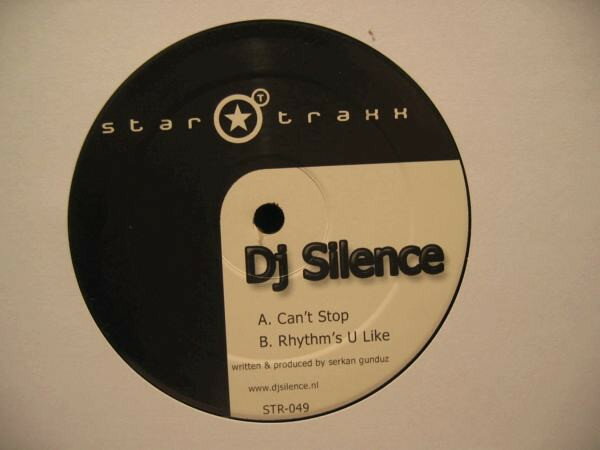 【中古】蘭12” DJ Silence Cant Stop STR049 Star Traxx /00250