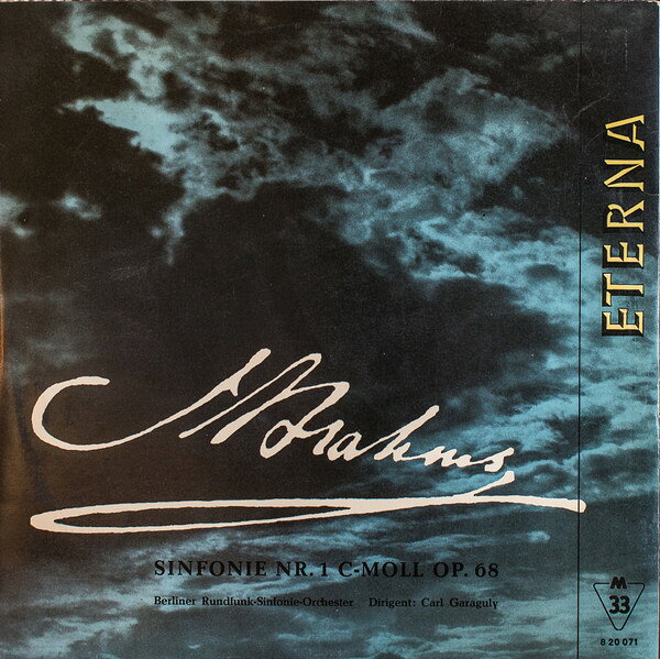 【中古】LP Johannes Brahms - Rundfunk-Sin Sinfonie Nr.1 C-Moll Op.68 820071 ETERNA /00260