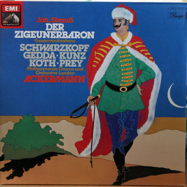 【中古】2discs LP Johann Strauss Jr. Der Zigeunerbaron 1C149030512M His Masters Voice /00660