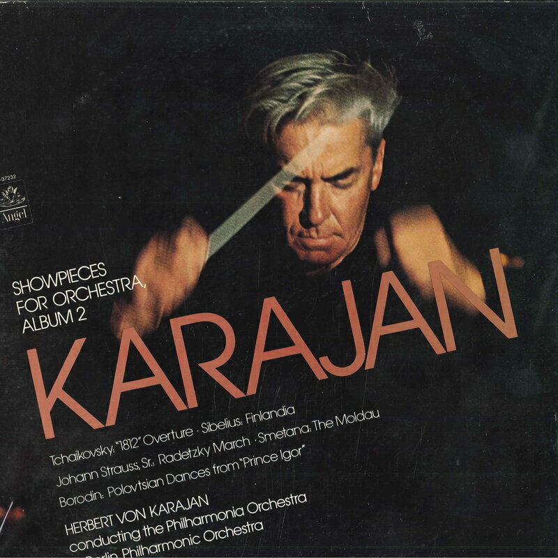 šLP Herbert von Karajan Conducting Showpieces For Orchestra, Album...