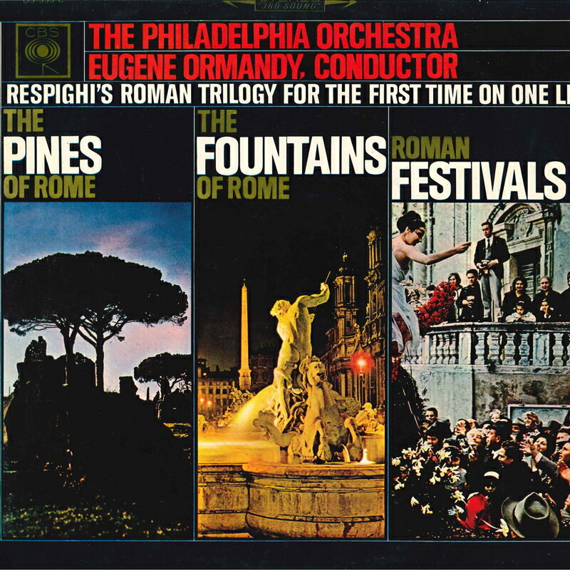 šLP Eugene Ormandy Conducting The Respighi : Roman Trilogy , The Fo...